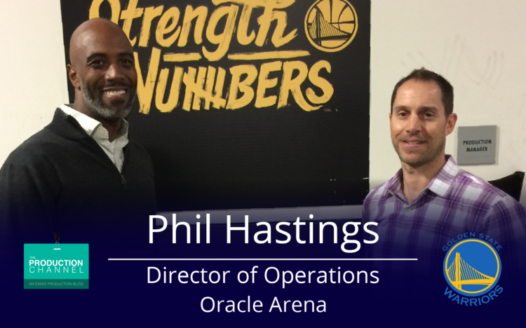 Phil Hastings Director of Operations Oracle Arena Golden State Warriors