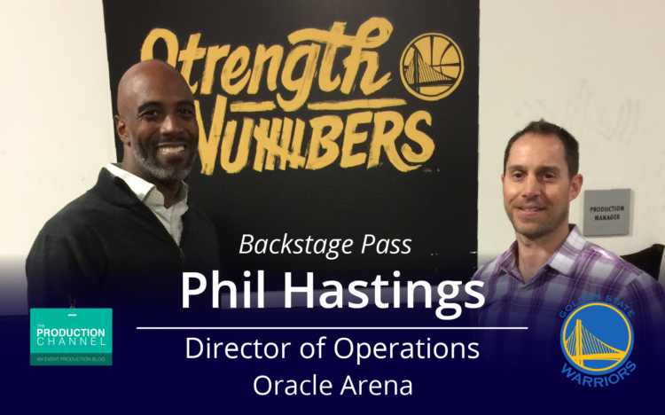 Phil Hastings Director of Operations Oracle Arena Golden State Warriors