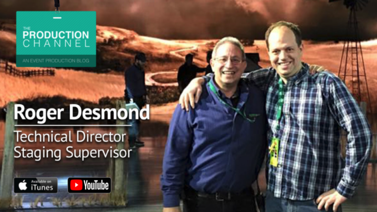 Tech Director, Roger Desmond CLEMCO.AV Production Channel Clem Harrod